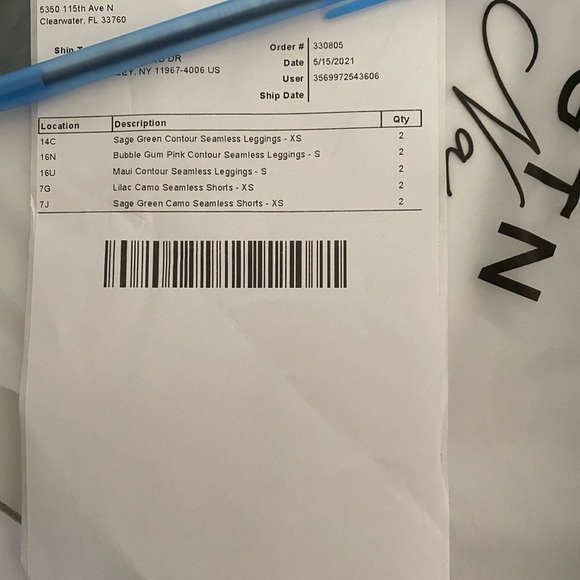 NWT nvgtn lilac camo shorts XS - Picture 6 of 6